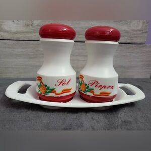 Vintage Emsa Germany Salt and Pepper Shakers